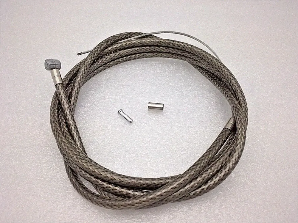 1 BICYCLE BIKE 68" Brake Cable + 60" Housing Braid NEW