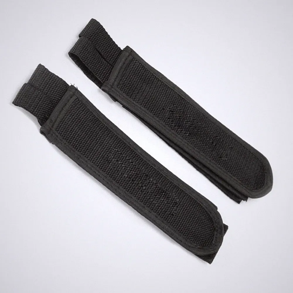 1 Pair New Fixed Gear Fixie BMX Bike Bicycle Double Pedal Toe Straps Black D