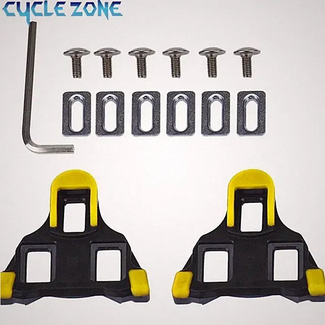 1 Pair Shimano SM-SH11 Cleat set SPD-SL Road Bike Shoes Pedal Cleats 6° Float