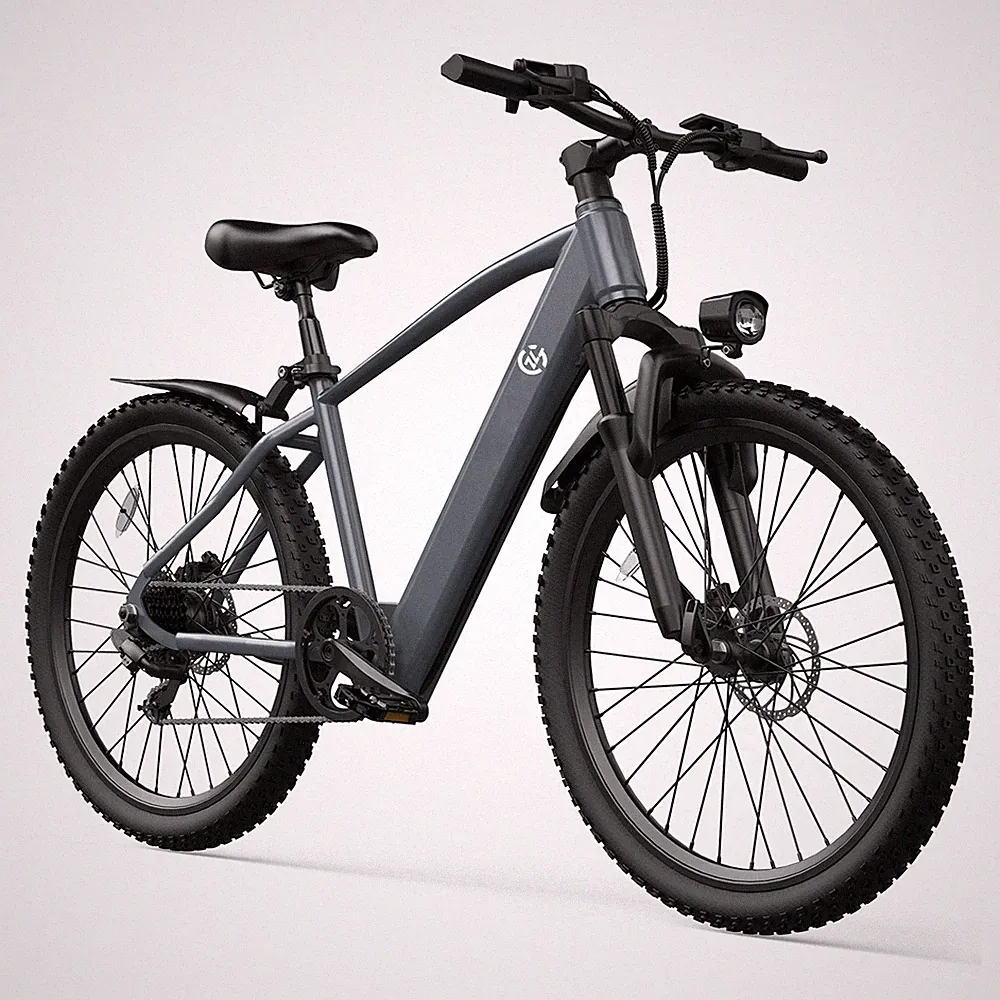 24 Inch Electric Bicycle for Adults 500W Motor 48V 10.5AH Battery 7 Speed Ebike