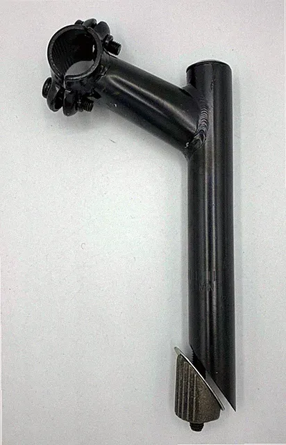 BICYCLE HANDLE BAR STEM STEEL 25.4MM FOR MOUNTAIN BIKE AND CITY BIKE HYBRID