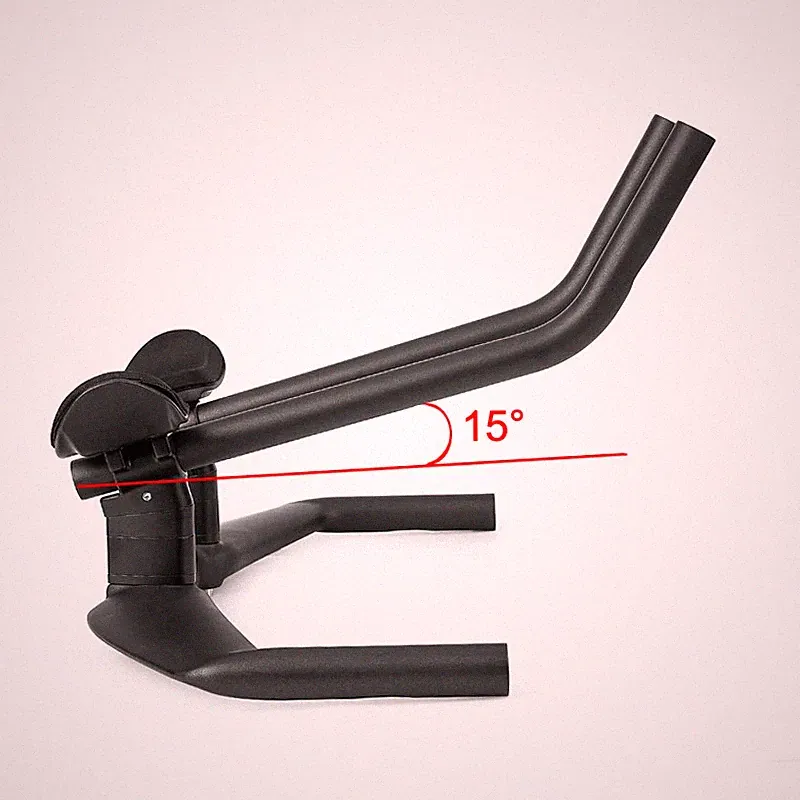Carbon Fiber Triathlon Bicycle Handlebar TT Bar HB095 15 Degrees Regardless