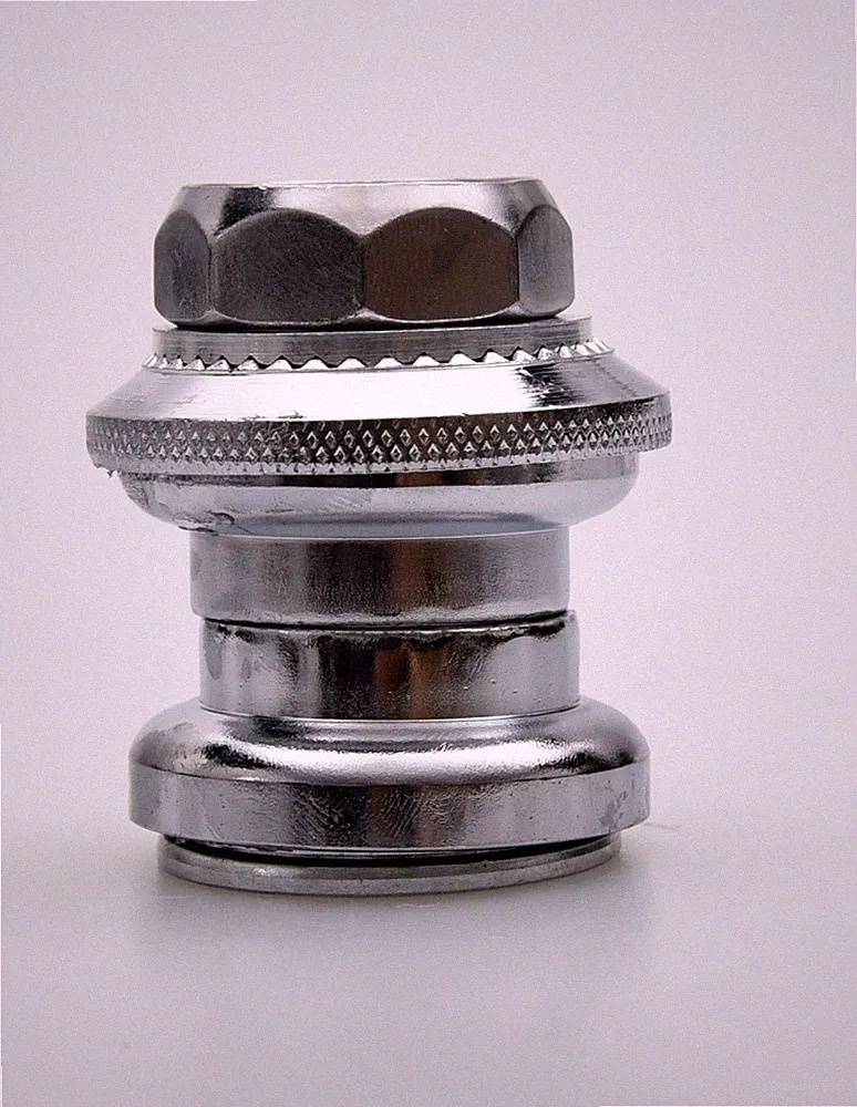 Chrome Cruiser Bicycle Headset 1" Fork BMX Lowrider Chopper Vintage Rat Rod Bike