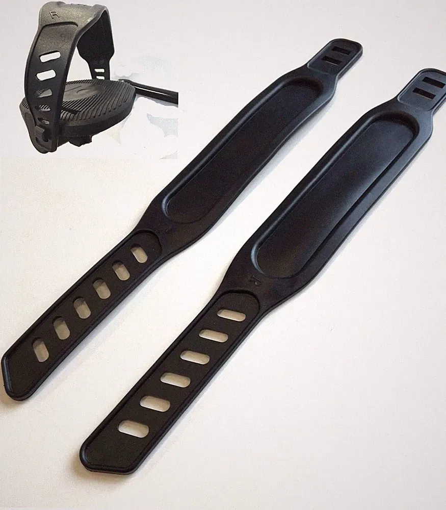 Exercise Pedal Straps - 1 Pair - Universal - Recumbent - Stationary - Bicycle
