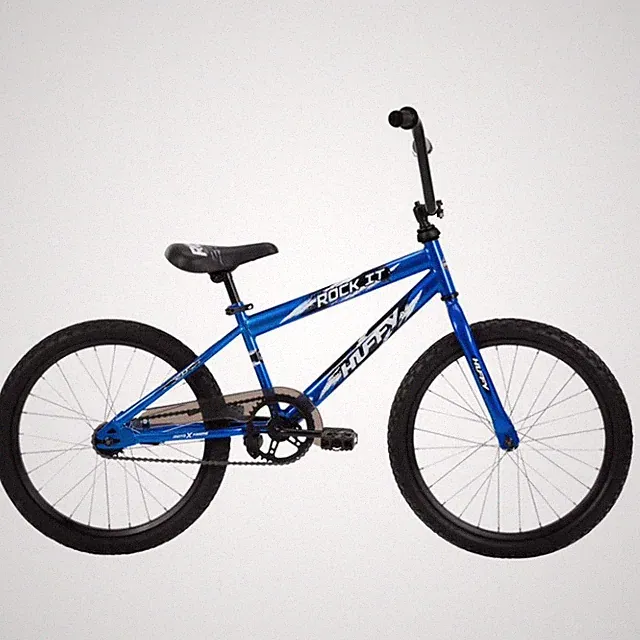 Huffy 20" Rock It Kids' Bike, Fits Riders 44"-56", Blue, Youth, Boys
