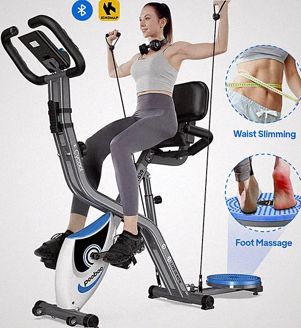 Indoor Folding Exercise Bike Stationary Bike Fitness Bike Workout Bike X-Bike
