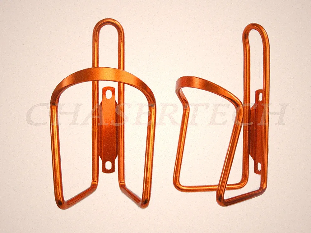 MTB Road City Touring Bicycle Bike Alloy Bottle Cage Orange 1 Pair