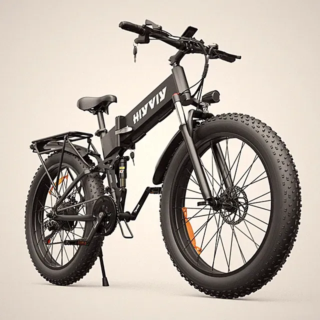 Peak 2250W Folding Electric Bike, 750WH 35MPH Speed 45 Miles Max Range EBike