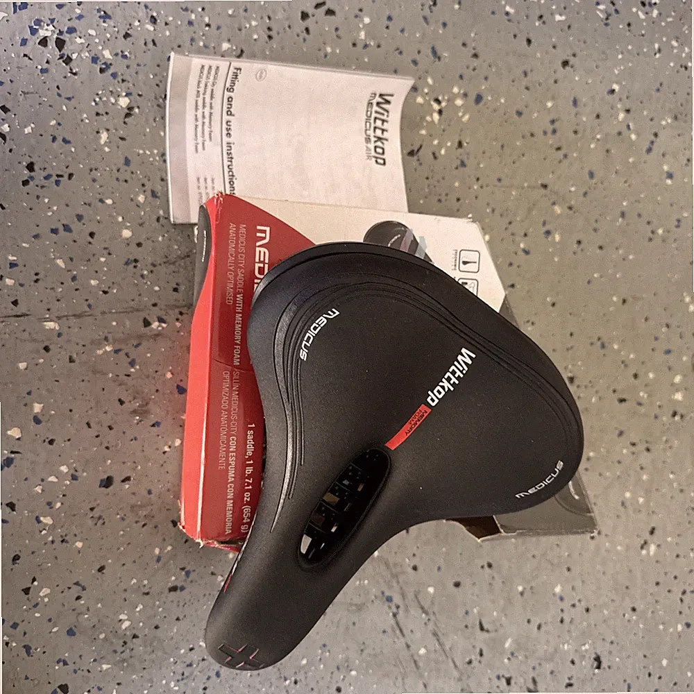 Wittkop Medicus Air 97995413-1 Bicycle Seat Memory Foam Waterproof City Saddle